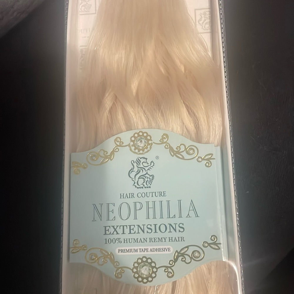 18 inch tape in human hair around the world blonde extensions